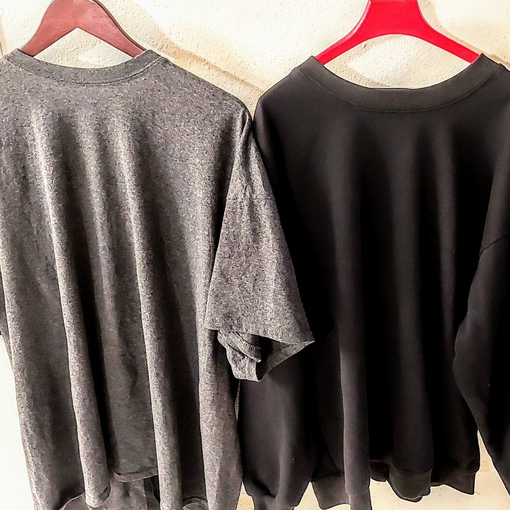TWO (2) Shirt bundle Buck and Buck SNAP BACK Shirts
